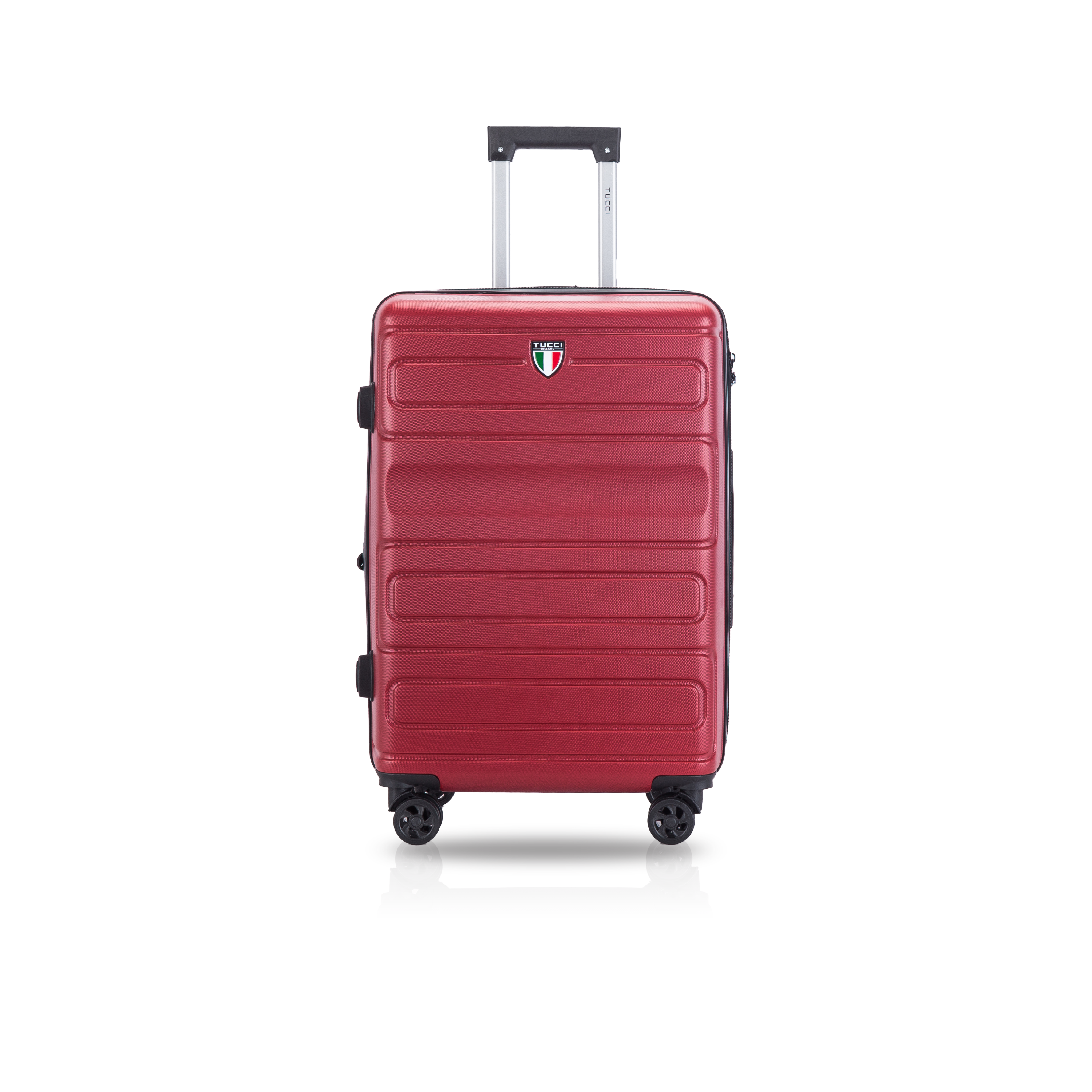 TUCCI FLETTERE — Carry-On 20" (Noir / Argent / Vin / Bleu Diamant)
