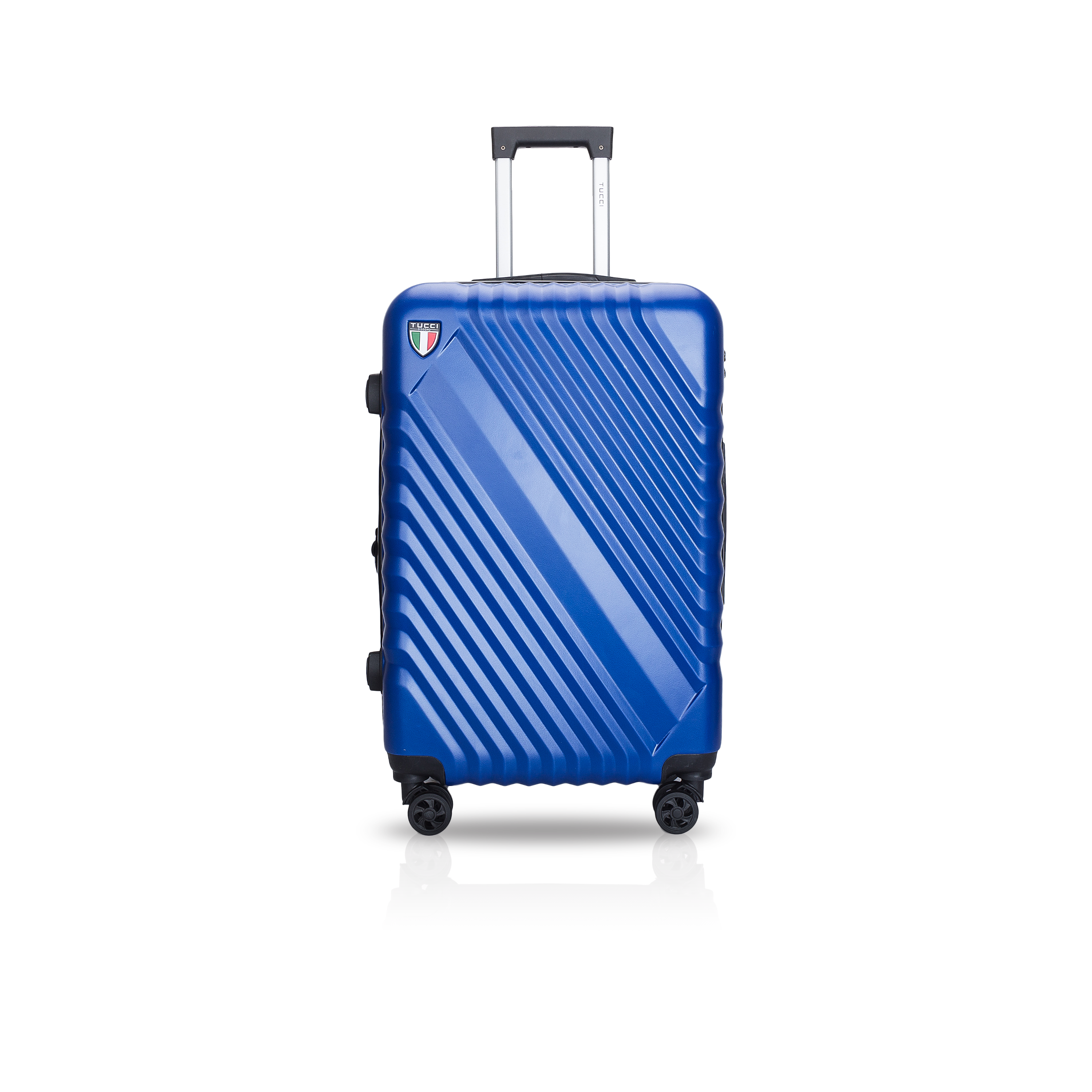 TUCCI FLETTERE — Carry-On 20" (Noir / Argent / Vin / Bleu Diamant)